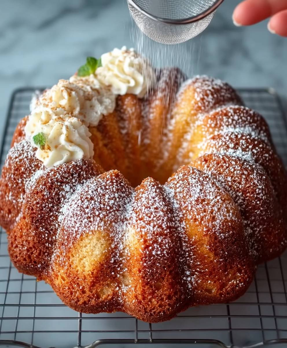 Banana Bread Bundt Cake