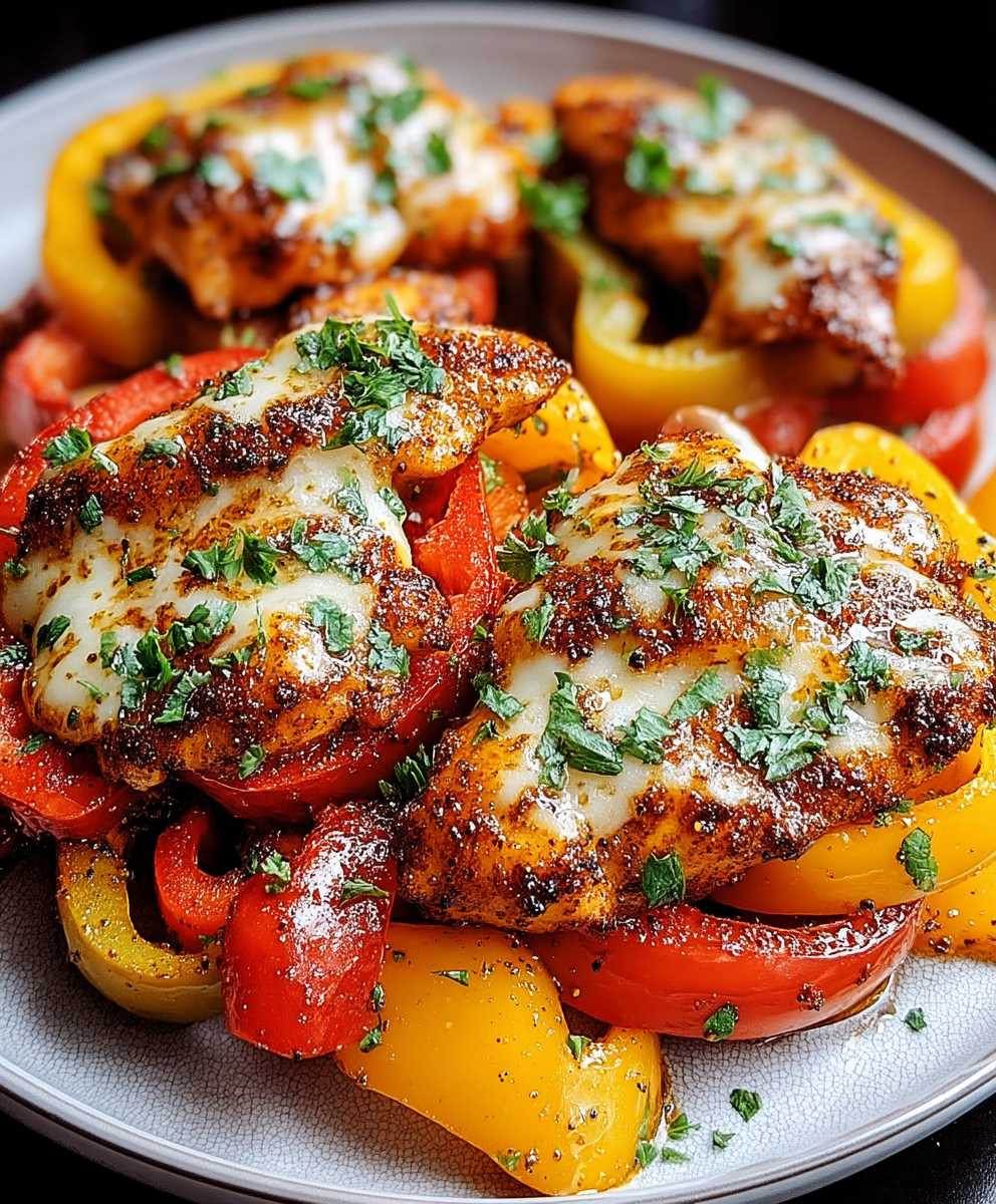 Cajun Chicken Bell Peppers