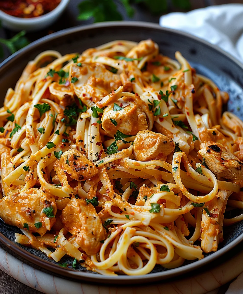Savory Cowboy Butter Chicken Linguine: New Family Favorite