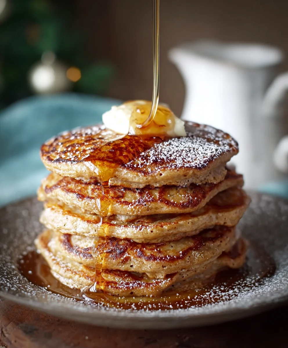 Irresistible Juniper-Spiced Gingerbread Pancakes Recipe