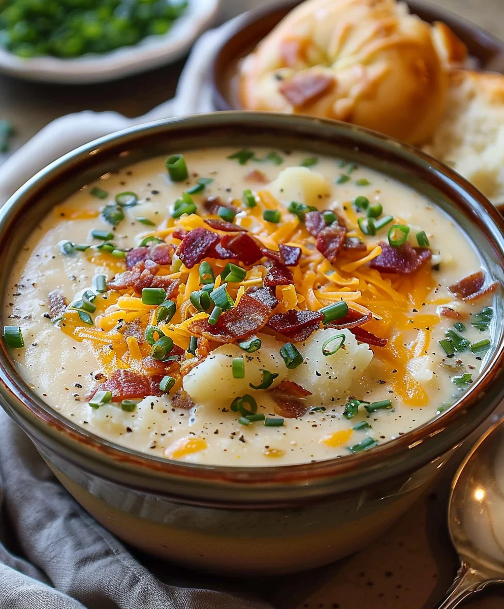 Loaded Baked Potato Soup: Perfect for Chilly Family Nights!