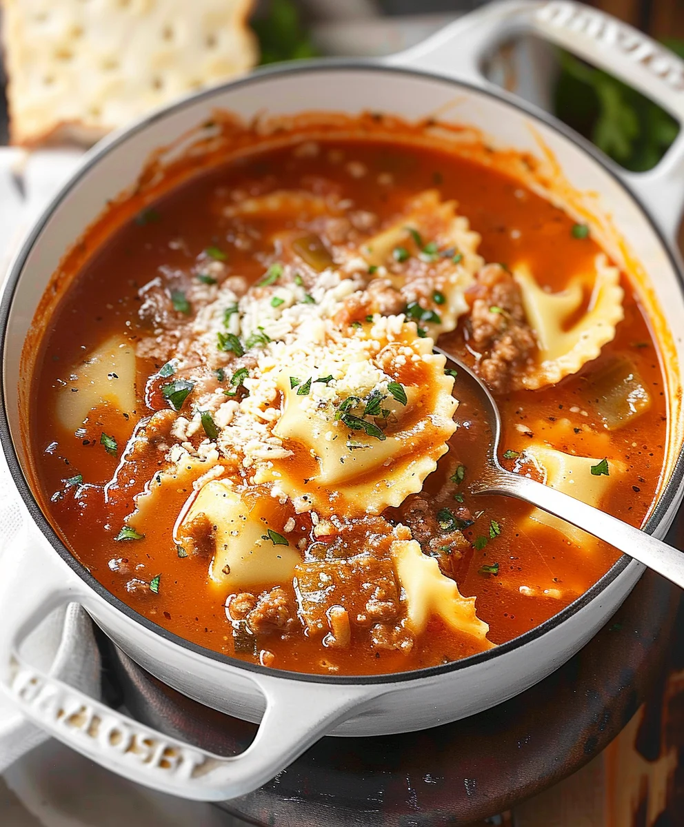 Engaging Ravioli Soup Recipe – Quick & Easy Beef Flavor