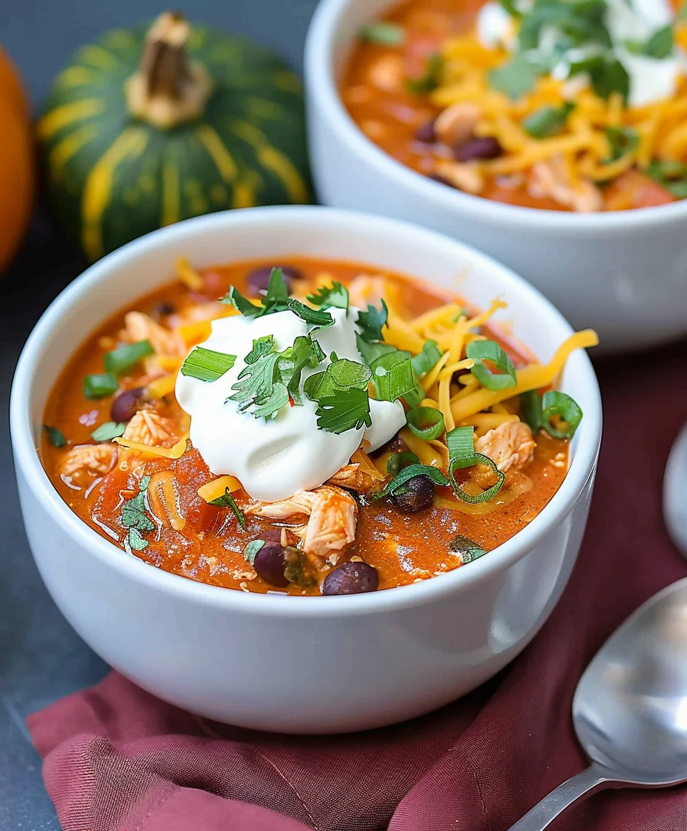 Hearty Pumpkin Chicken Chili: Perfect for Fall Nights!