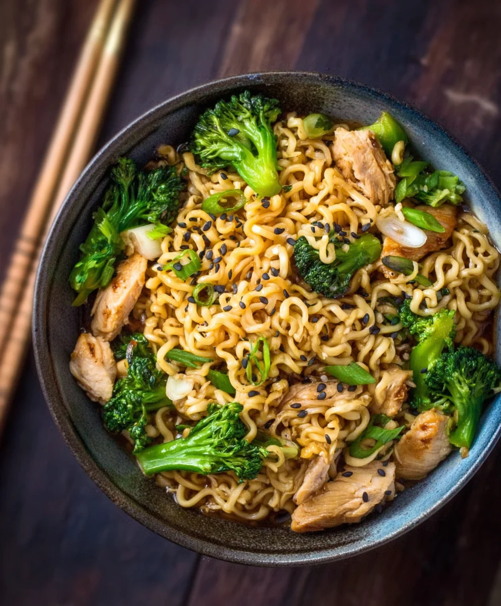 Quick Chicken Ramen Stir Fry: Flavorful Weeknight Meal