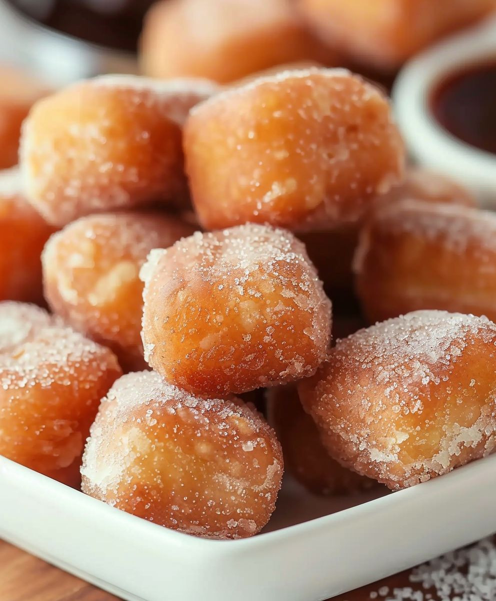 Air Fryer Churro Bites