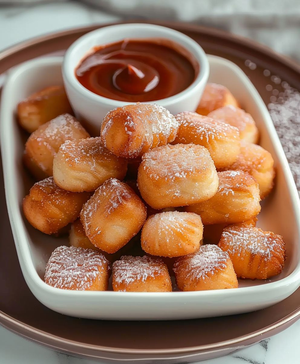 Air Fryer Churro Bites