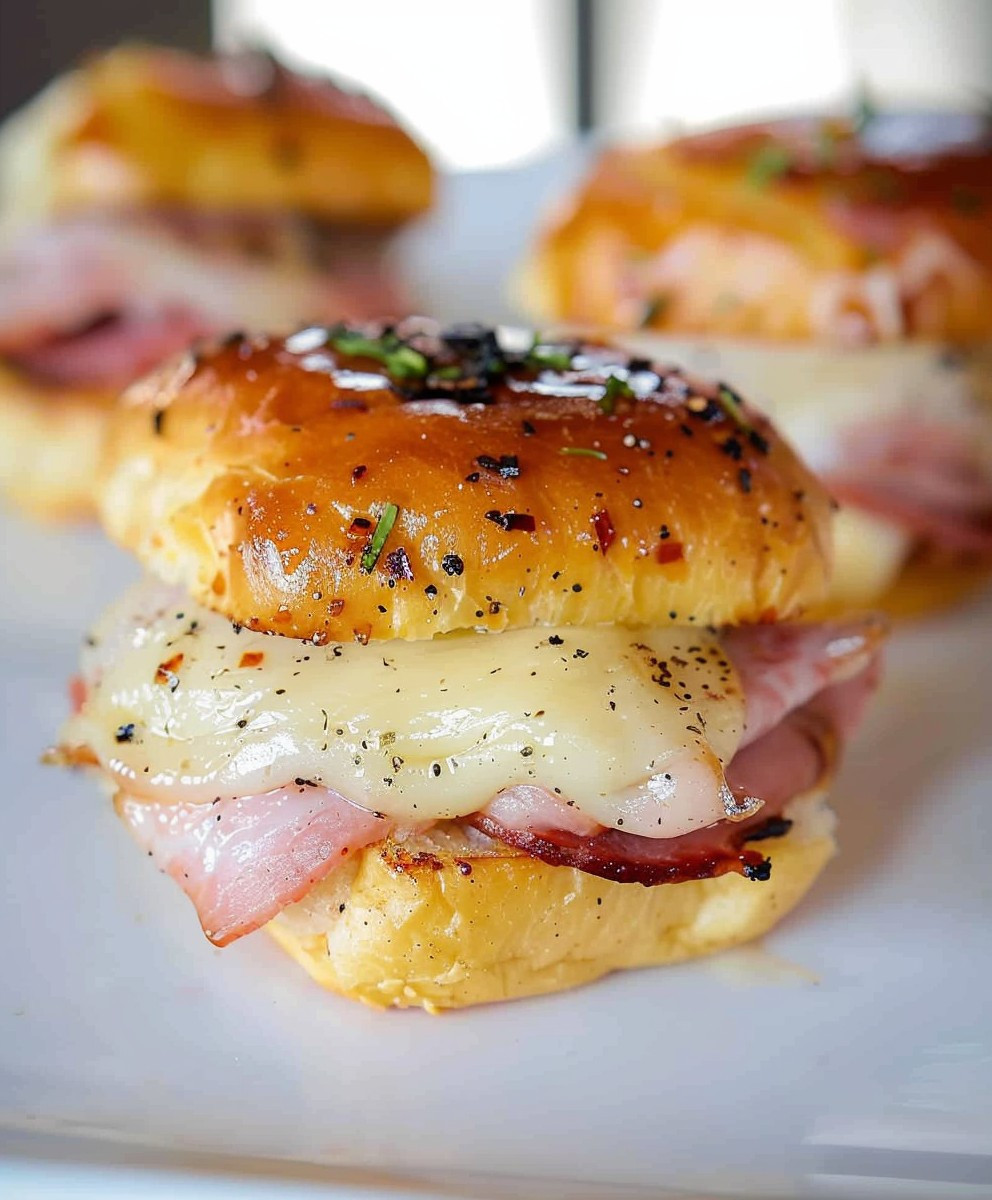 Ham and Cheese Sliders