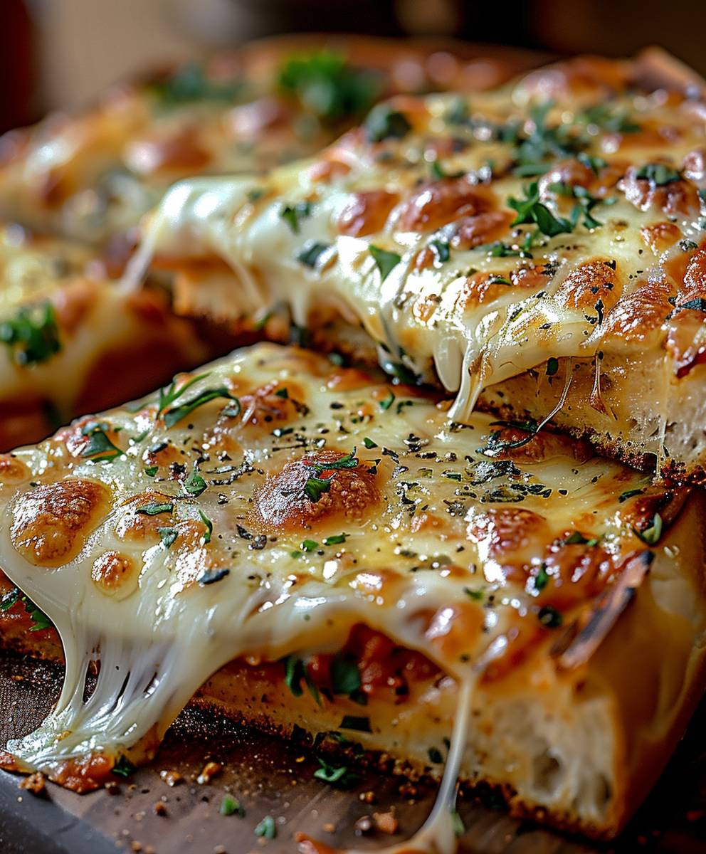 Grilled Cheese Pizza