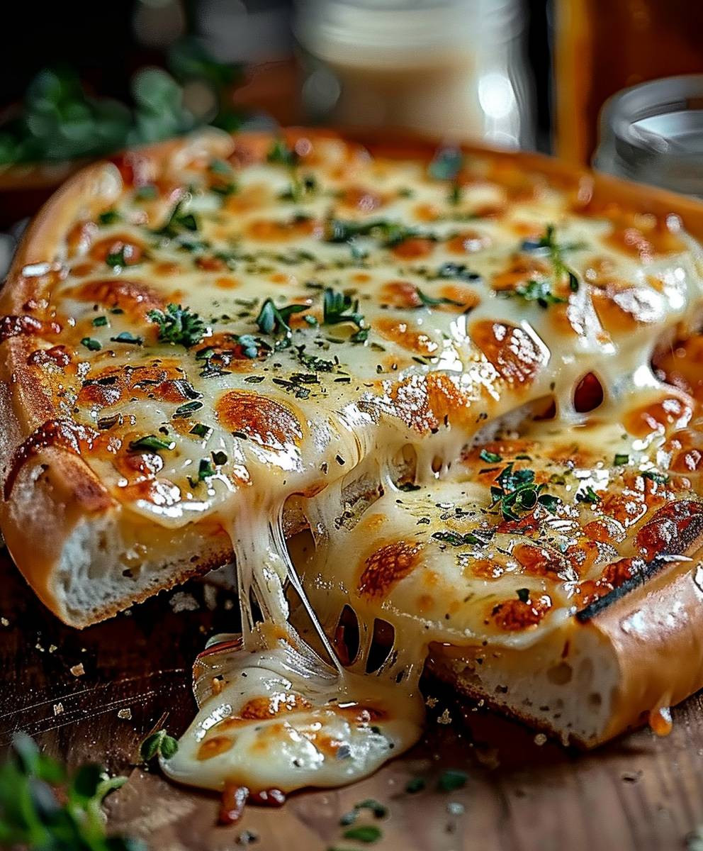 Grilled Cheese Pizza