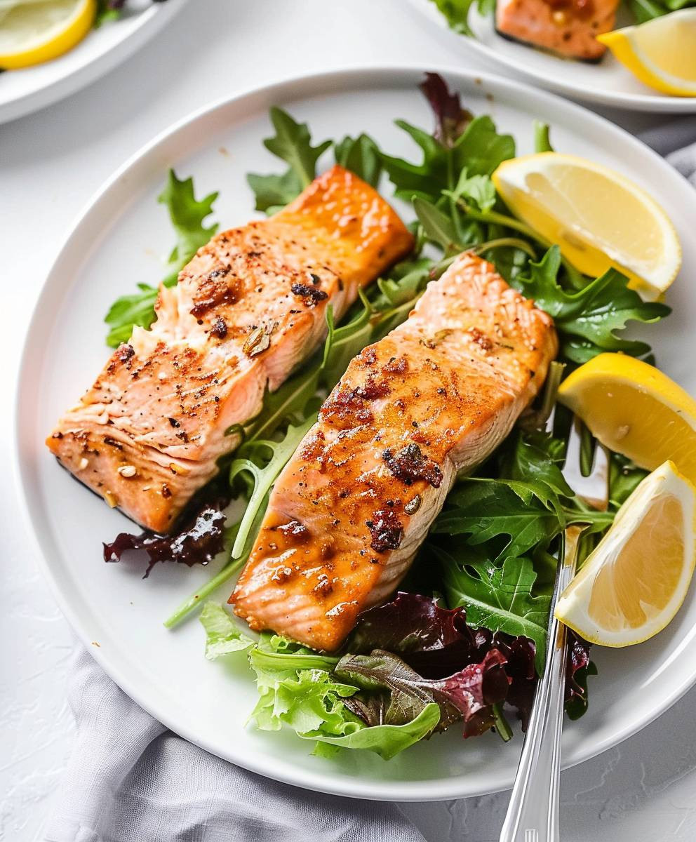 Air Fryer Salmon