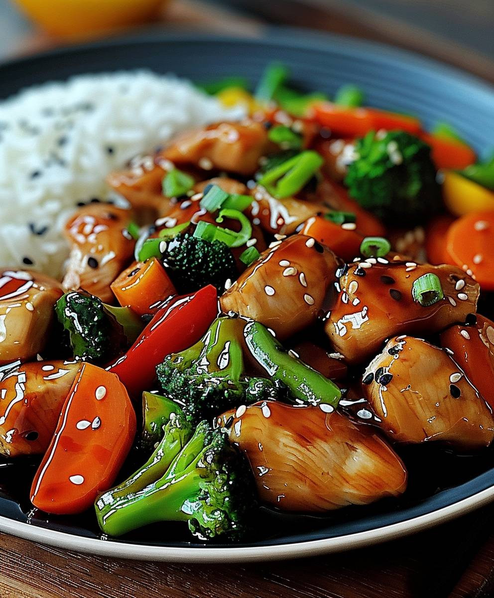 Teriyaki Chicken with Vegetables