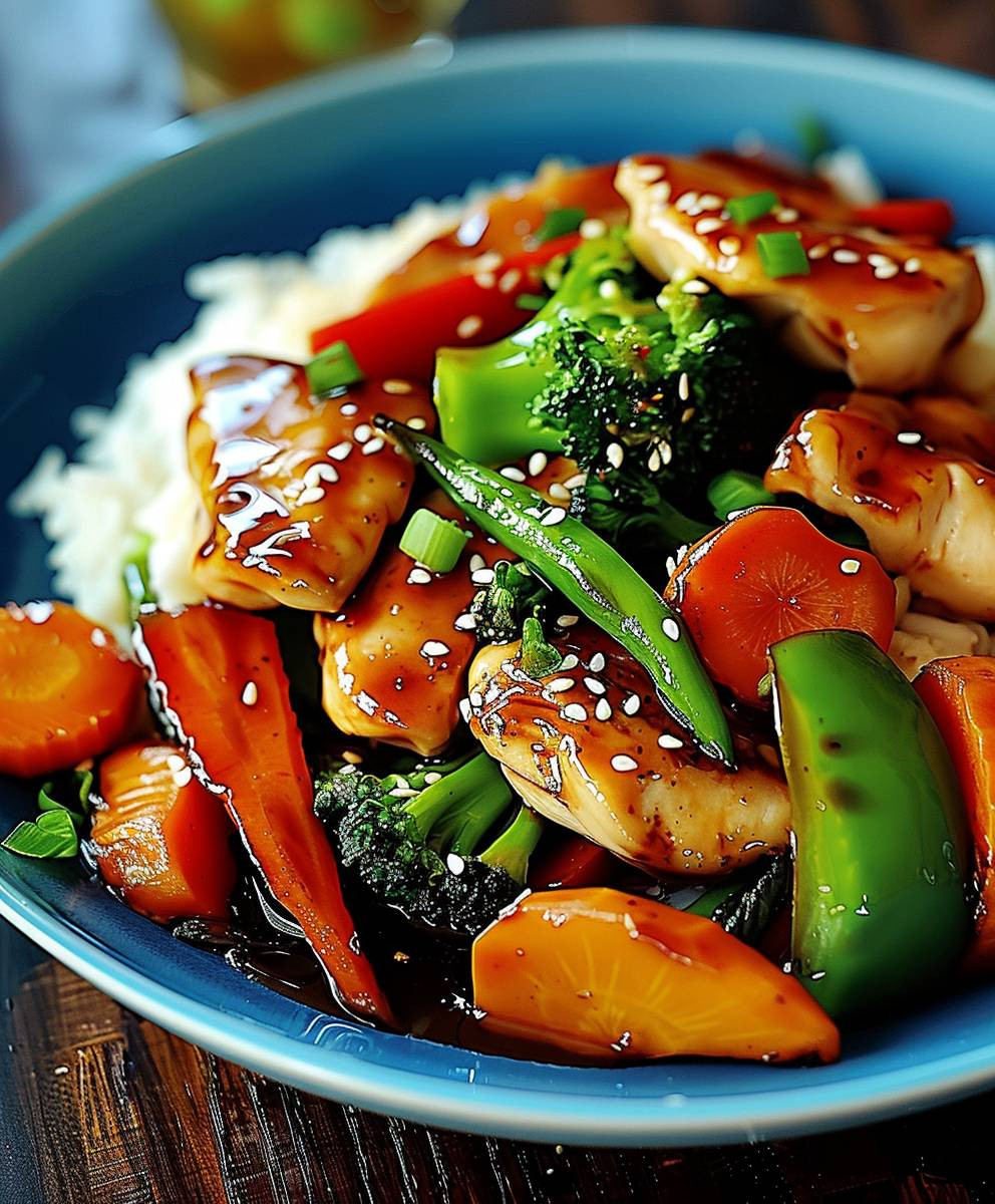 Teriyaki Chicken with Vegetables