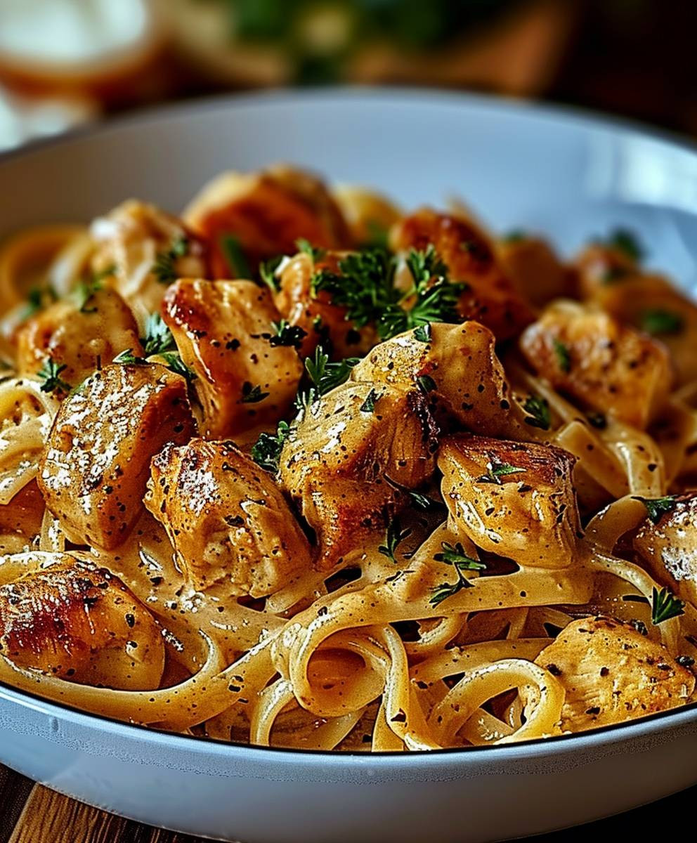 Cowboy Butter Chicken Linguine