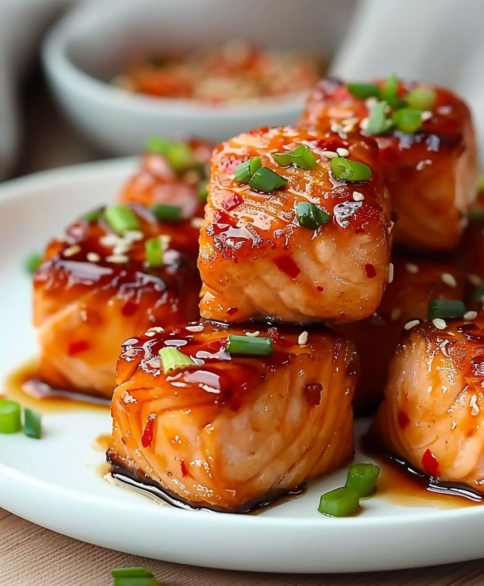 Crispy Salmon Bites