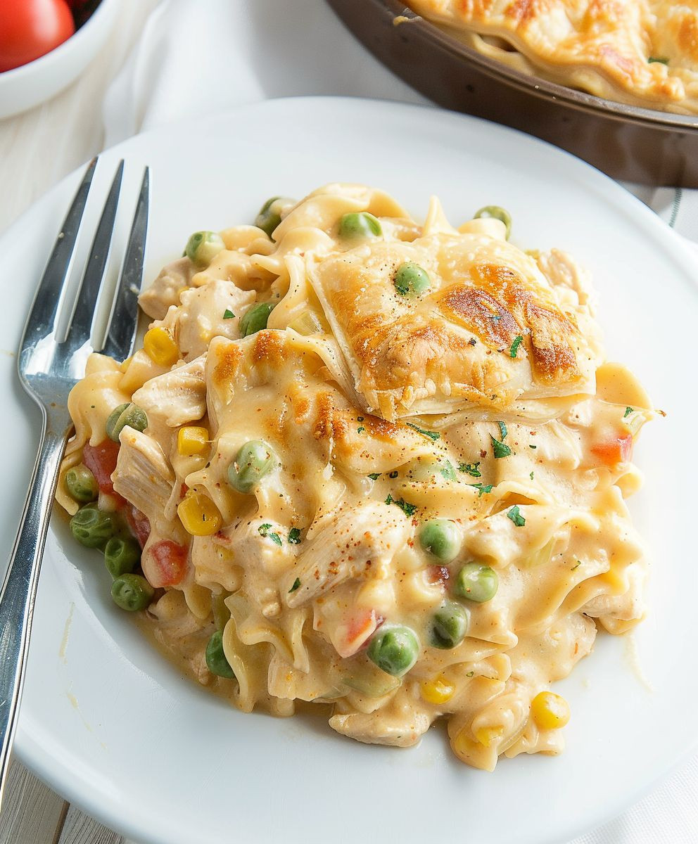Chicken Pot Pie Casserole