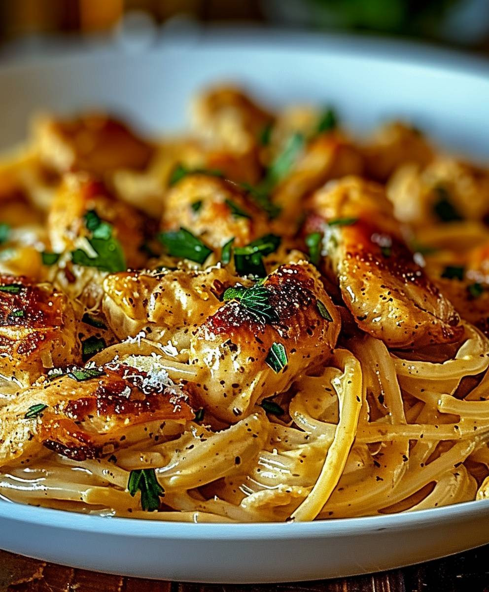 Cowboy Butter Chicken Linguine