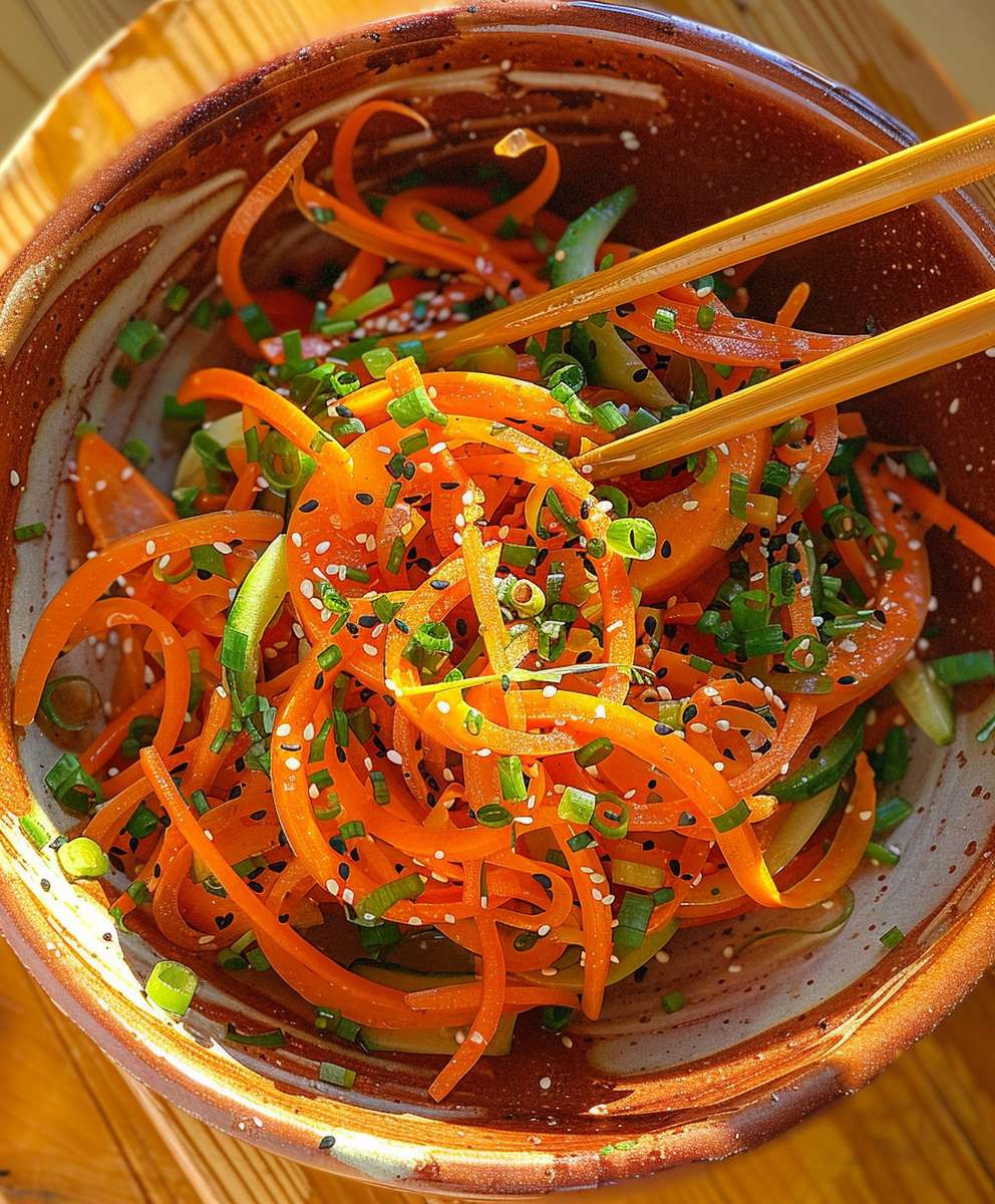 Cucumber Carrot Salad