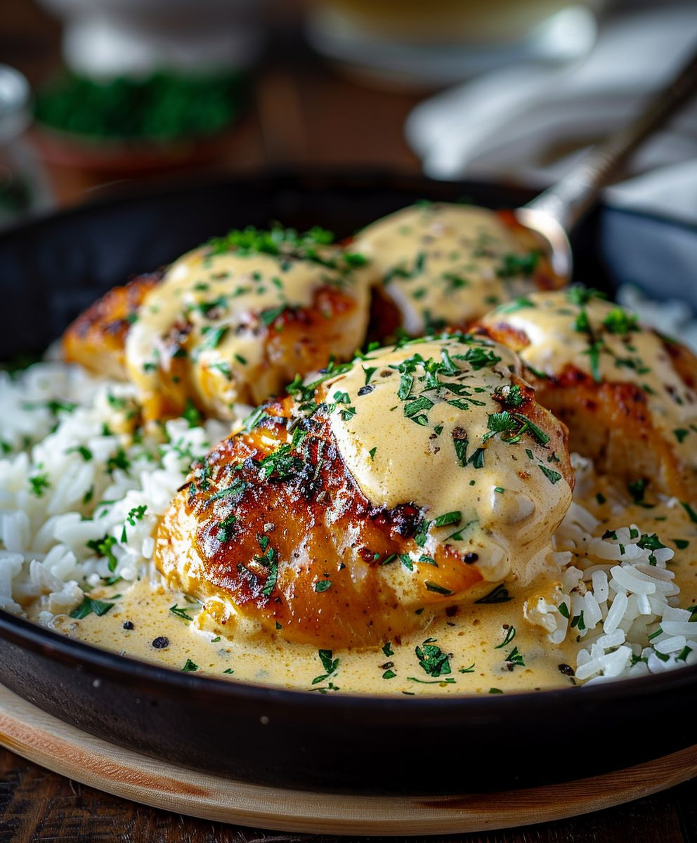 Creamy Chicken and Rice