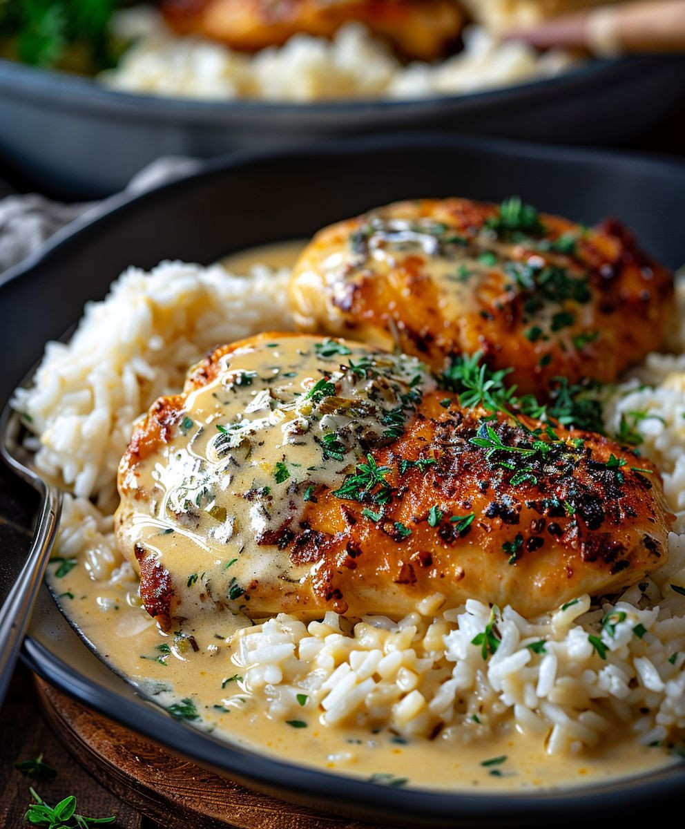 Creamy Chicken and Rice