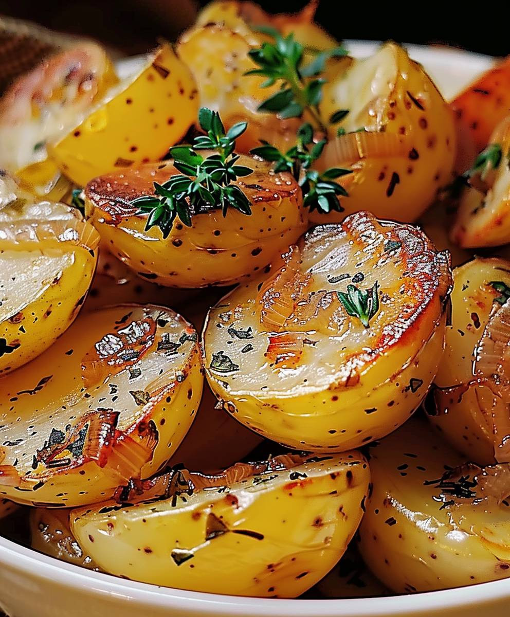 Onion Potatoes Slow Cooker