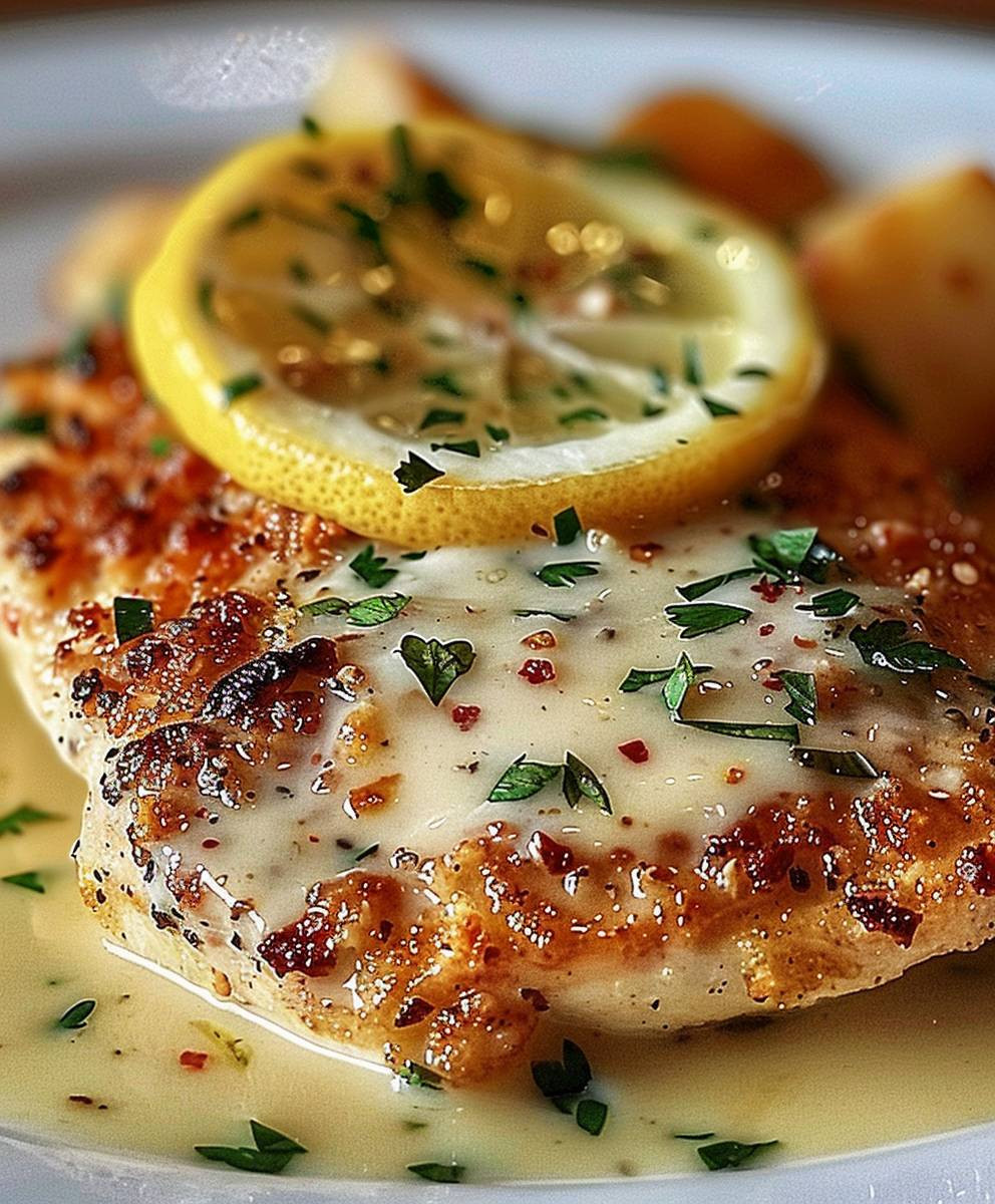 Lemon Pecorino Chicken