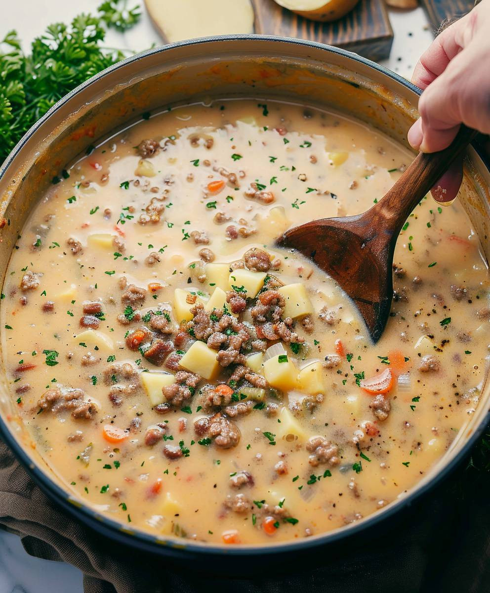 Sausage potato soup
