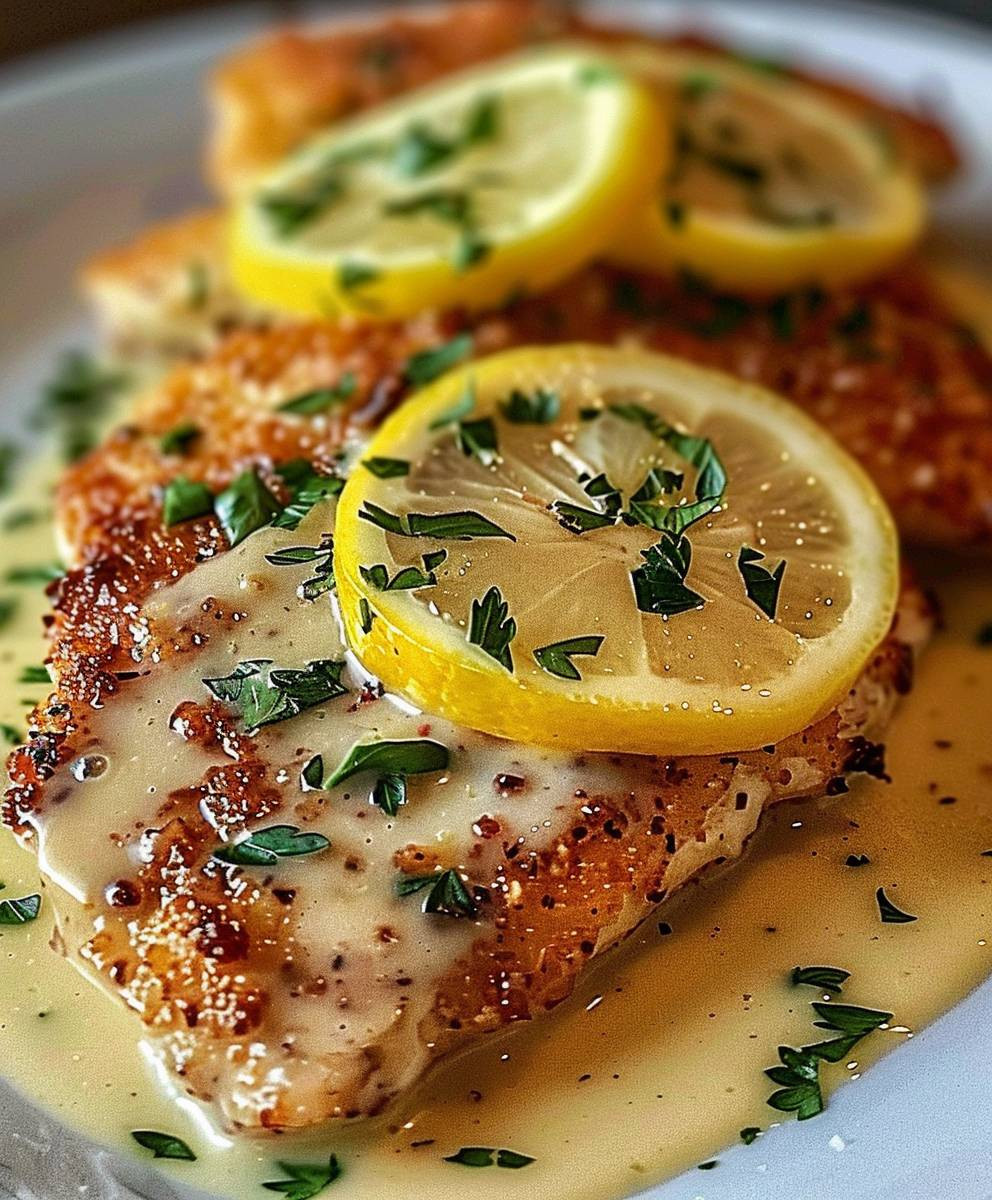 Lemon Pecorino Chicken