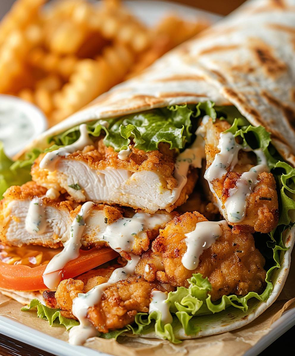 Chicken Ranch Wrap
