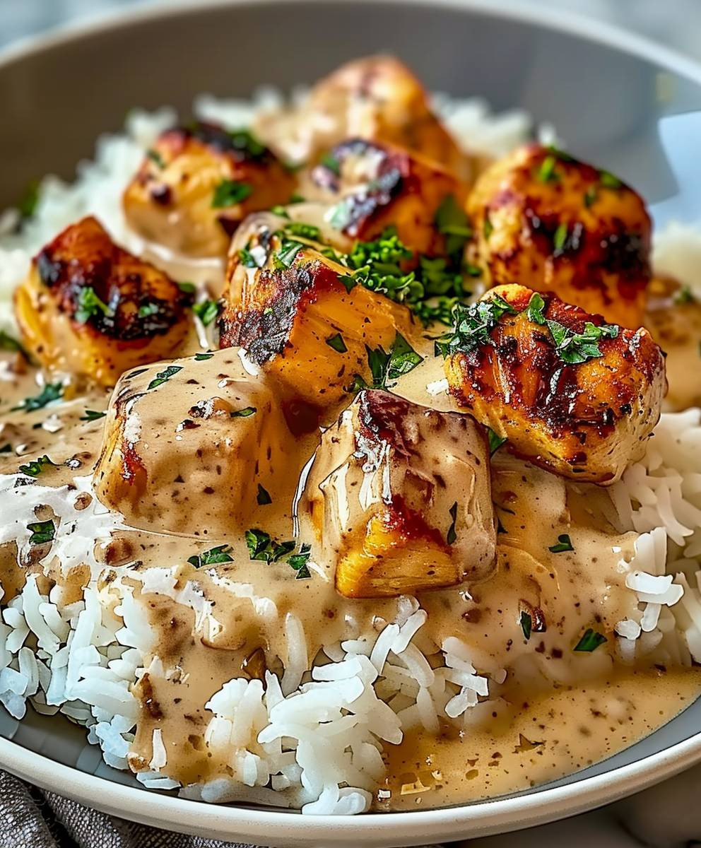 Creamy Chicken Rice