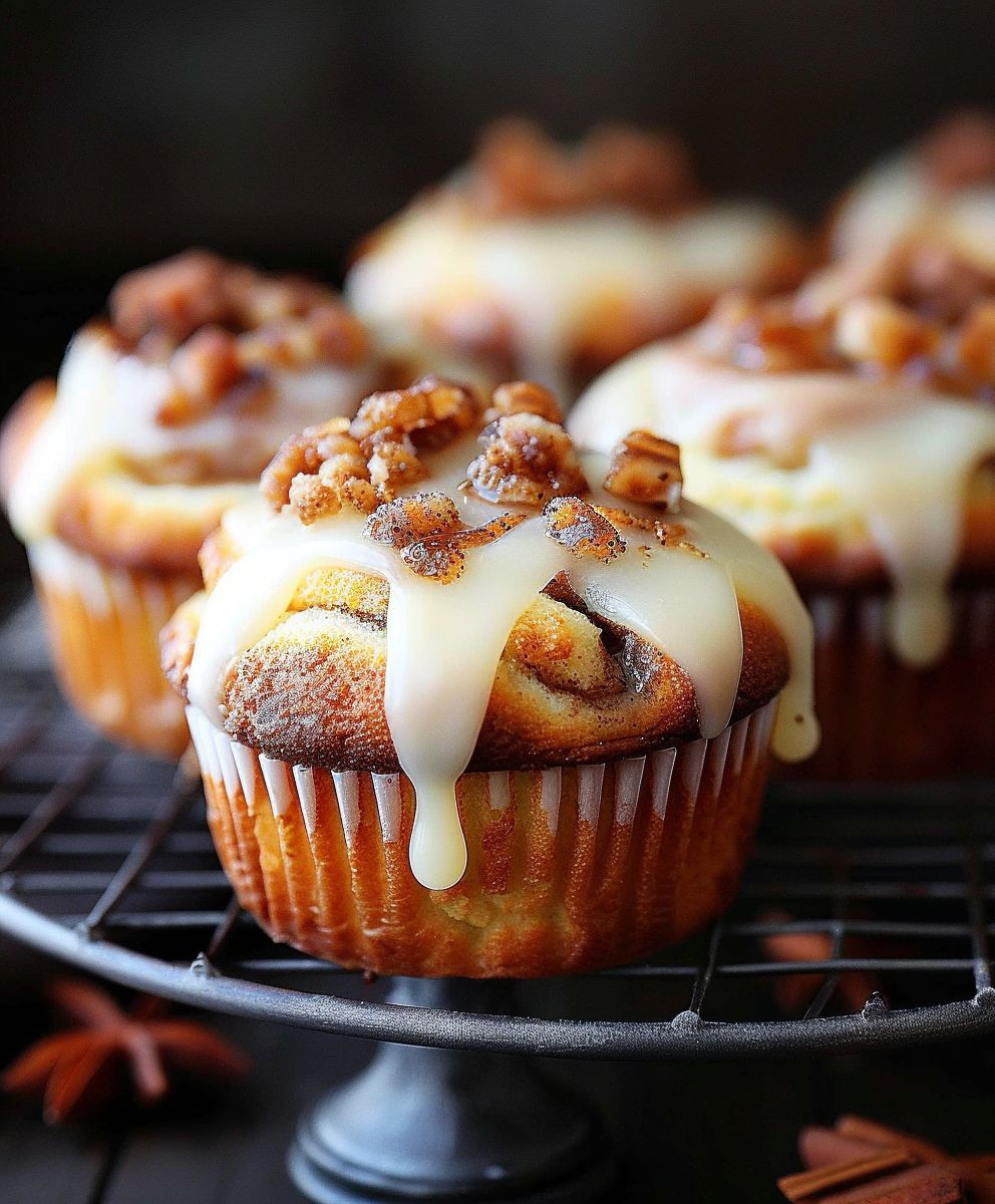 Cinnamon Roll Muffins