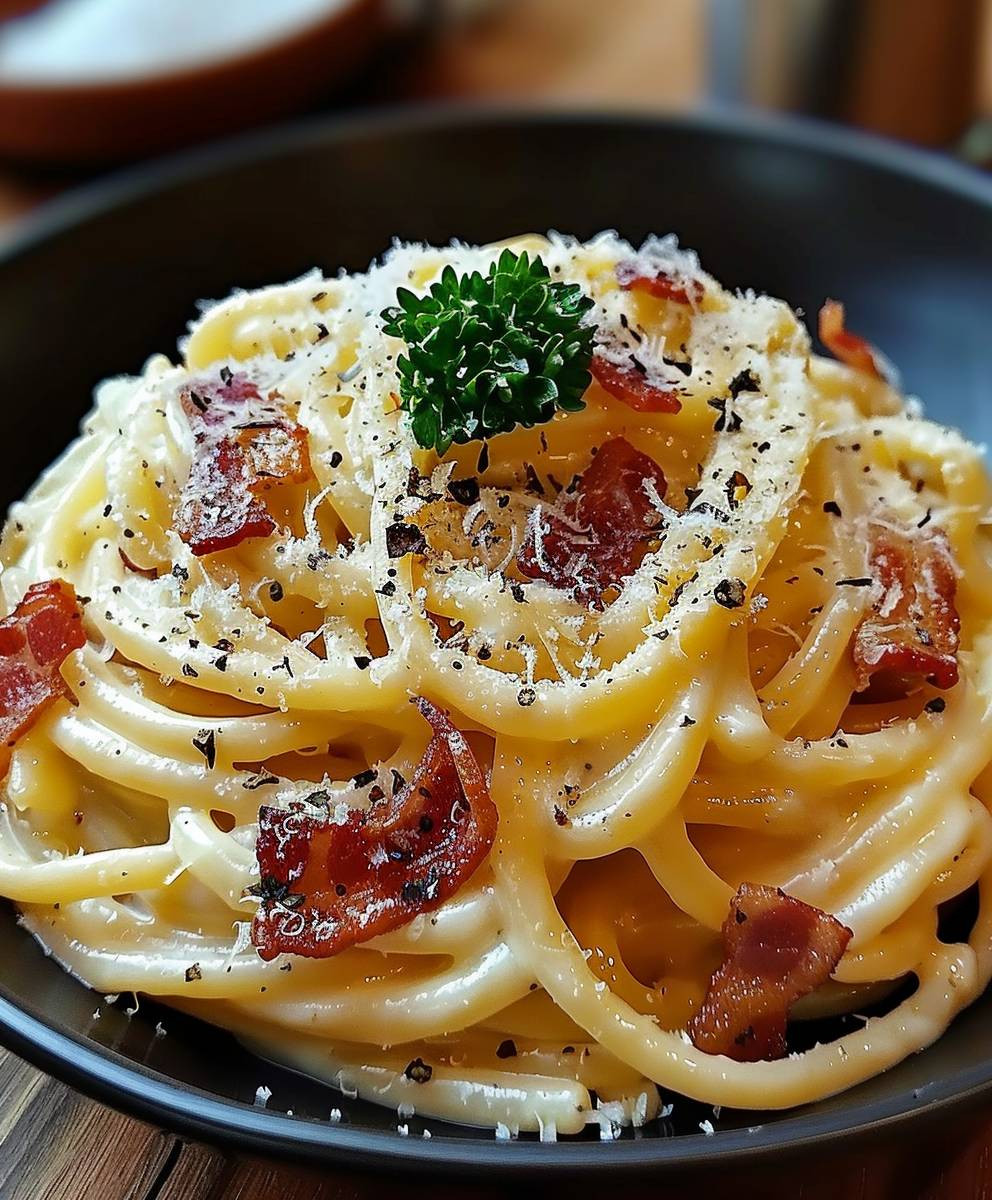 Bacon Carbonara Pasta