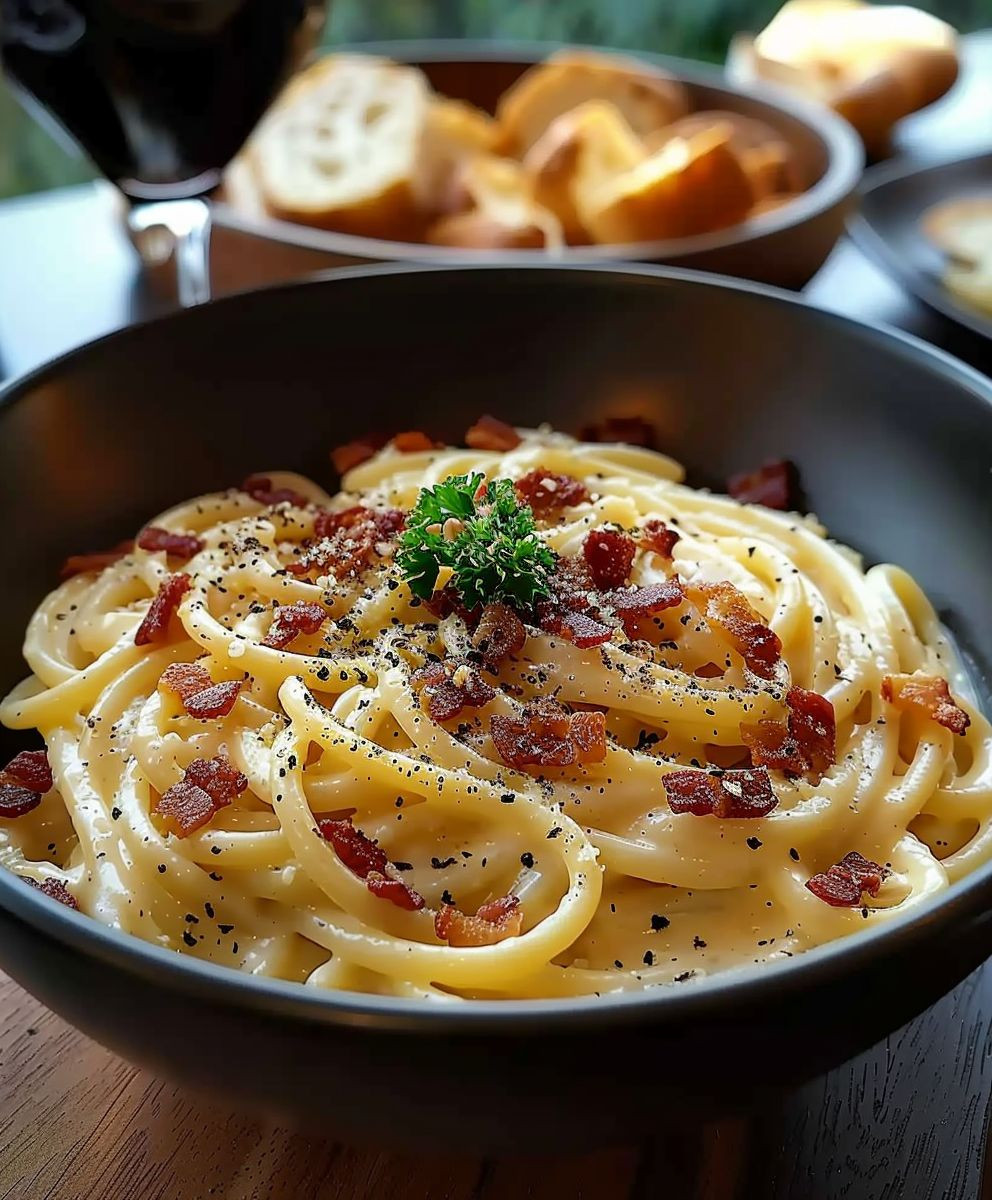 Bacon Carbonara Pasta