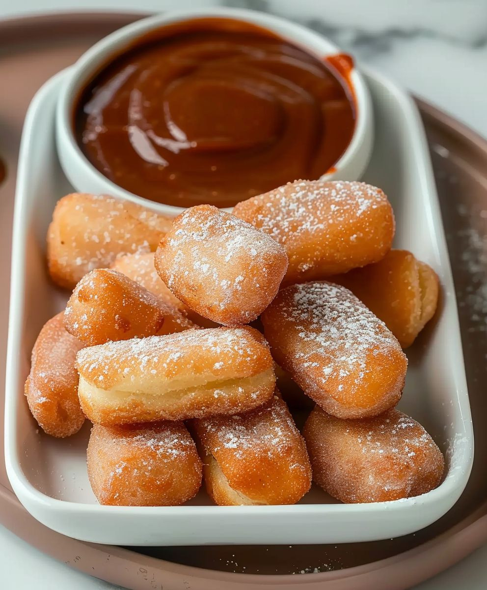 Air Fryer Churro Bites