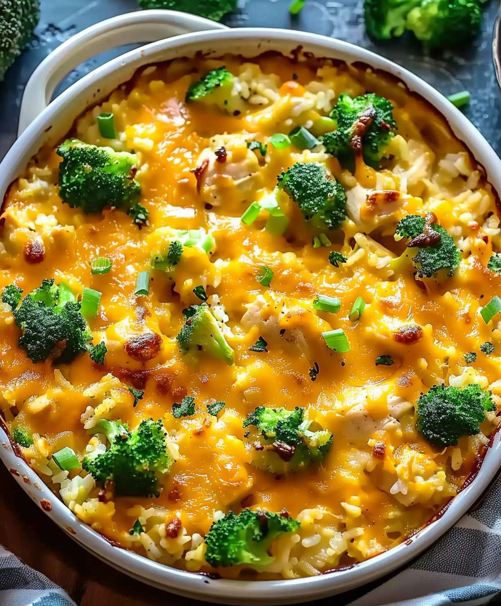 Chicken Broccoli Rice Casserole