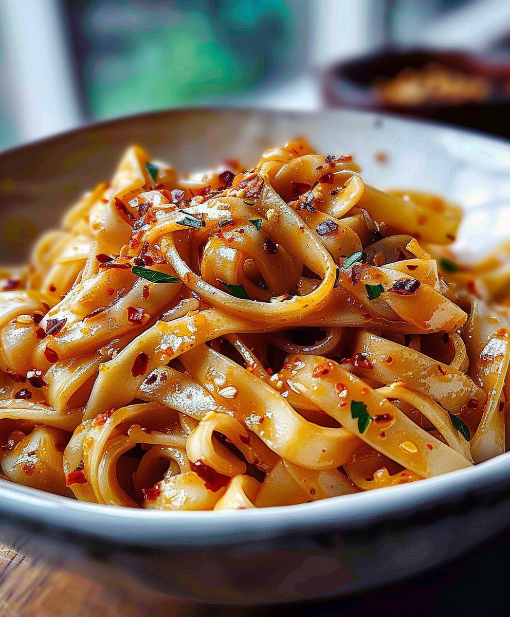 Spicy Garlic Chilli Noodles