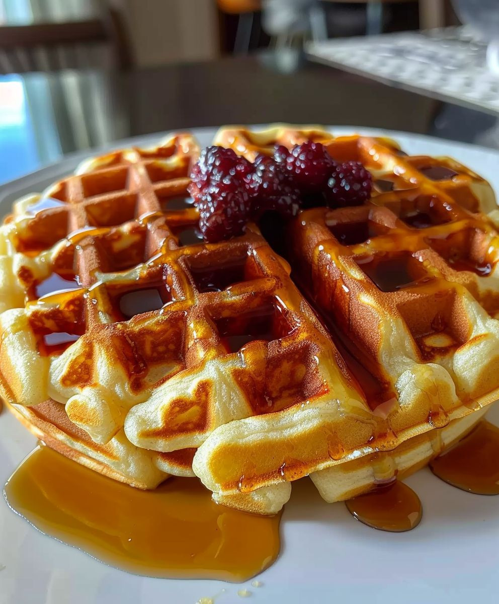 High Protein Waffles