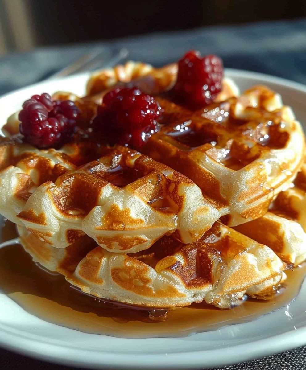 High Protein Waffles