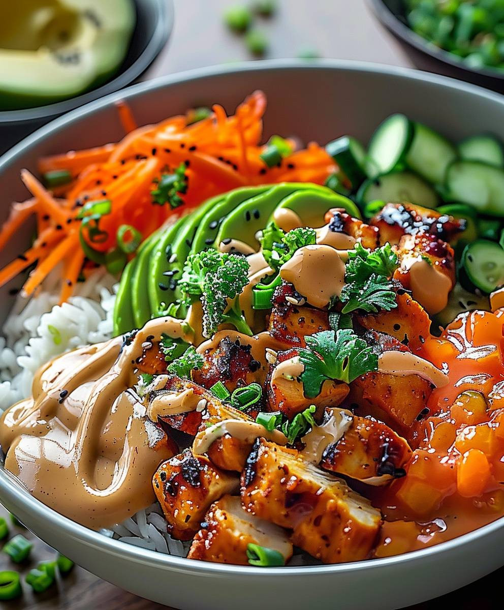 Bang Bang Chicken Bowl