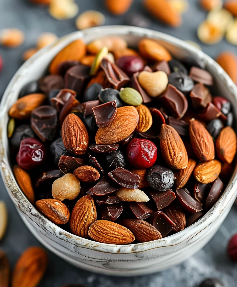 Vampire Bite Trail Mix: Spooky Sweet & Salty Snack!