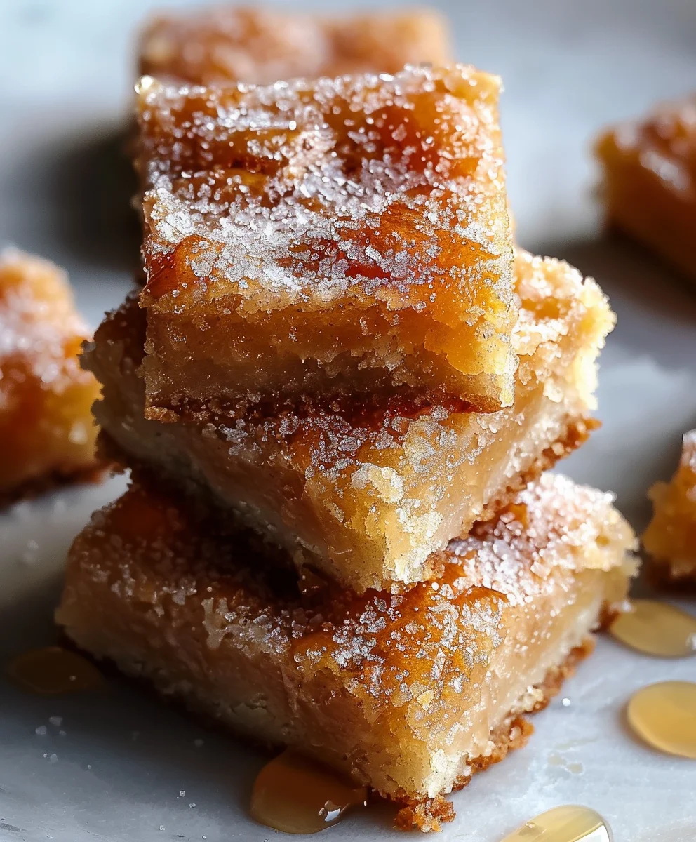 Soft Baked Maple Donut Bars