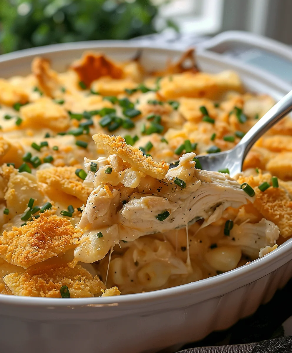 Million Dollar Chicken Casserole: Easy & Cheesy Family Dinner