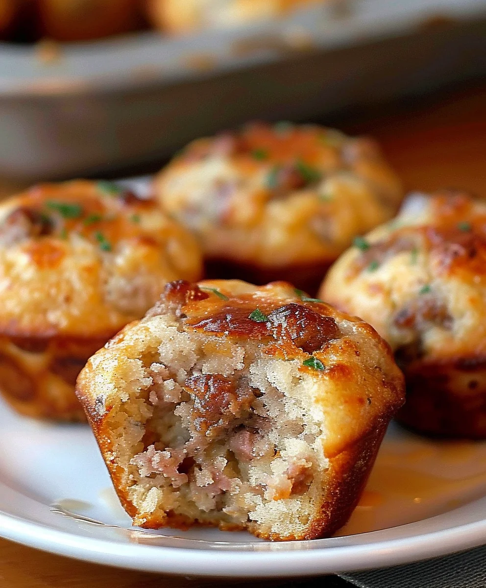Easy Beef Sausage Pancake Muffins for Quick Breakfasts