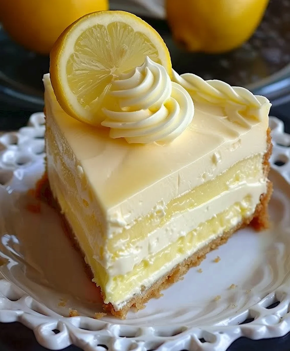 Lemon Cheesecake Delight: Your Must-Try Dessert Recipe