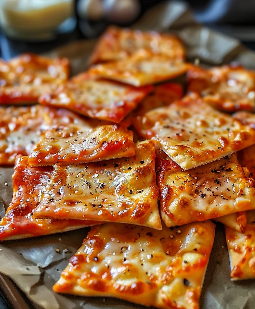 Crispy Pizza Chips