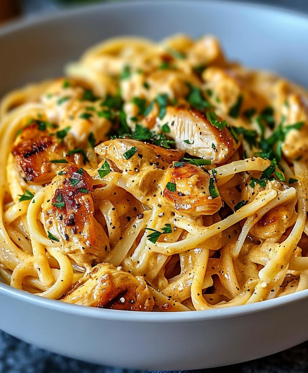 The Best Cowboy Butter Chicken Linguine