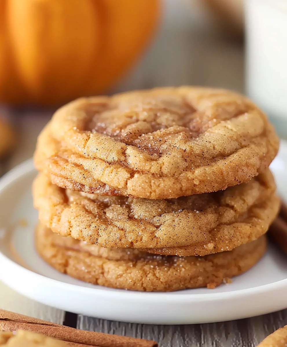 Perfect Pumpkin Spice Cookies