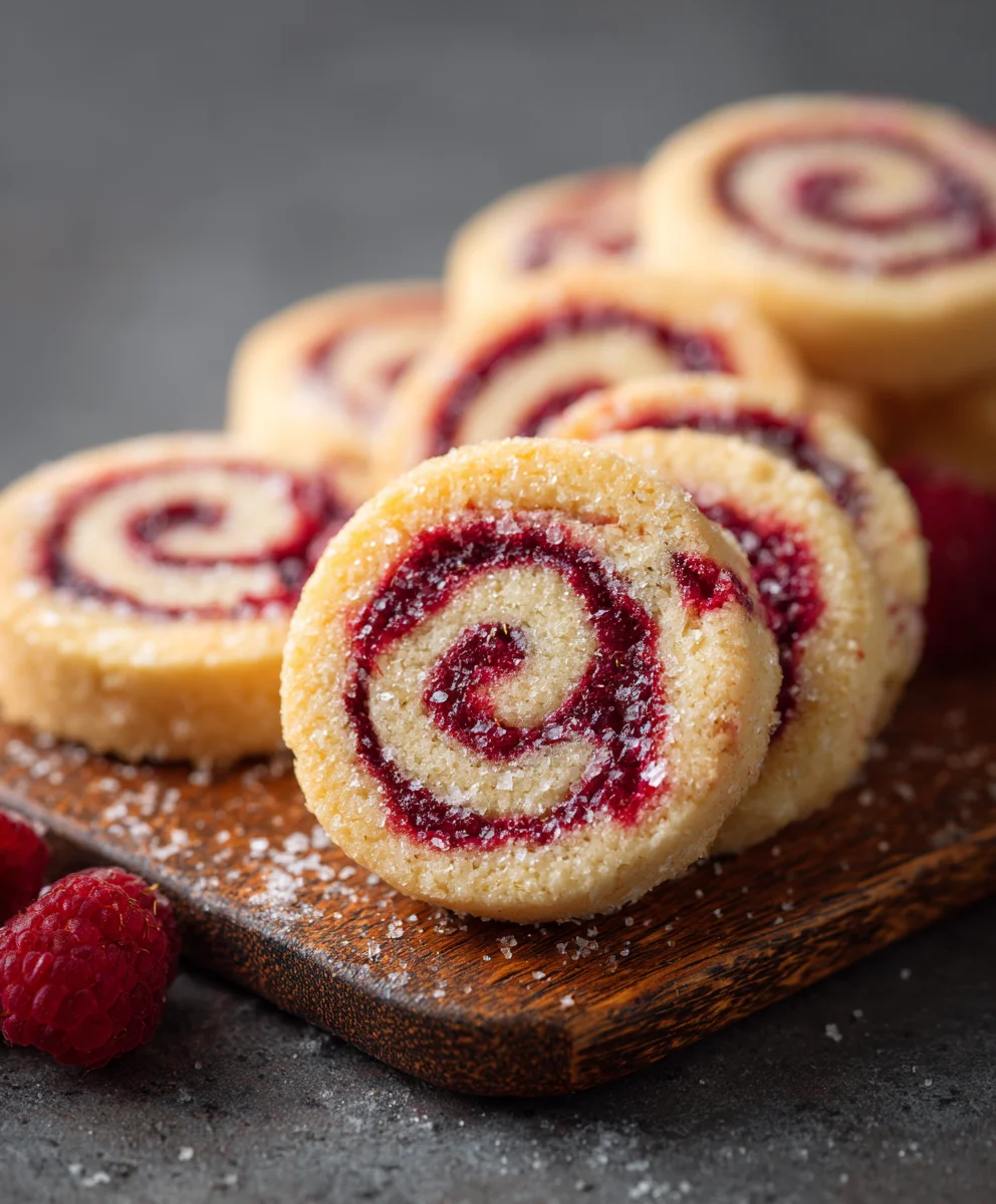 Easy Raspberry Swirl Shortbread Cookies: A Sweet Treat!