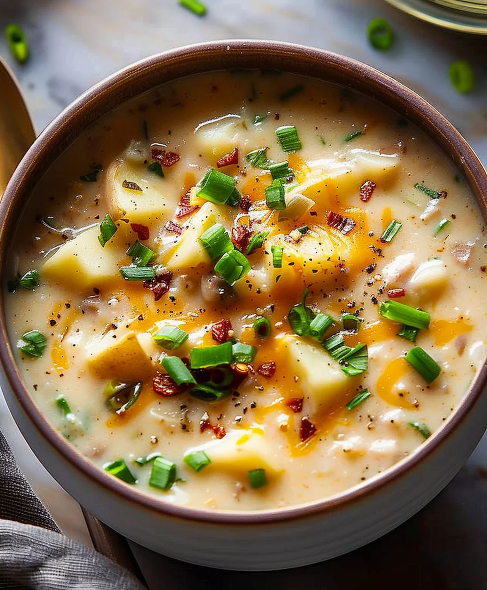 Easy Crockpot Frozen Potato Soup: Quick & Delicious!