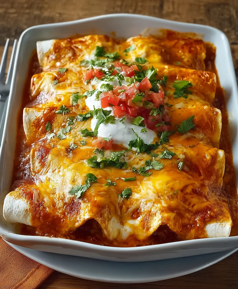 Best Chicken Enchiladas Recipe – Quick & Flavorful Dinner
