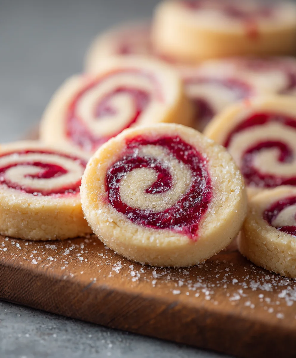 Easy Raspberry Swirl Shortbread Cookies: A Sweet Treat!